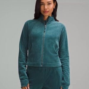 Lululemon Scuba Velvet Teal Women's Track
Jacket